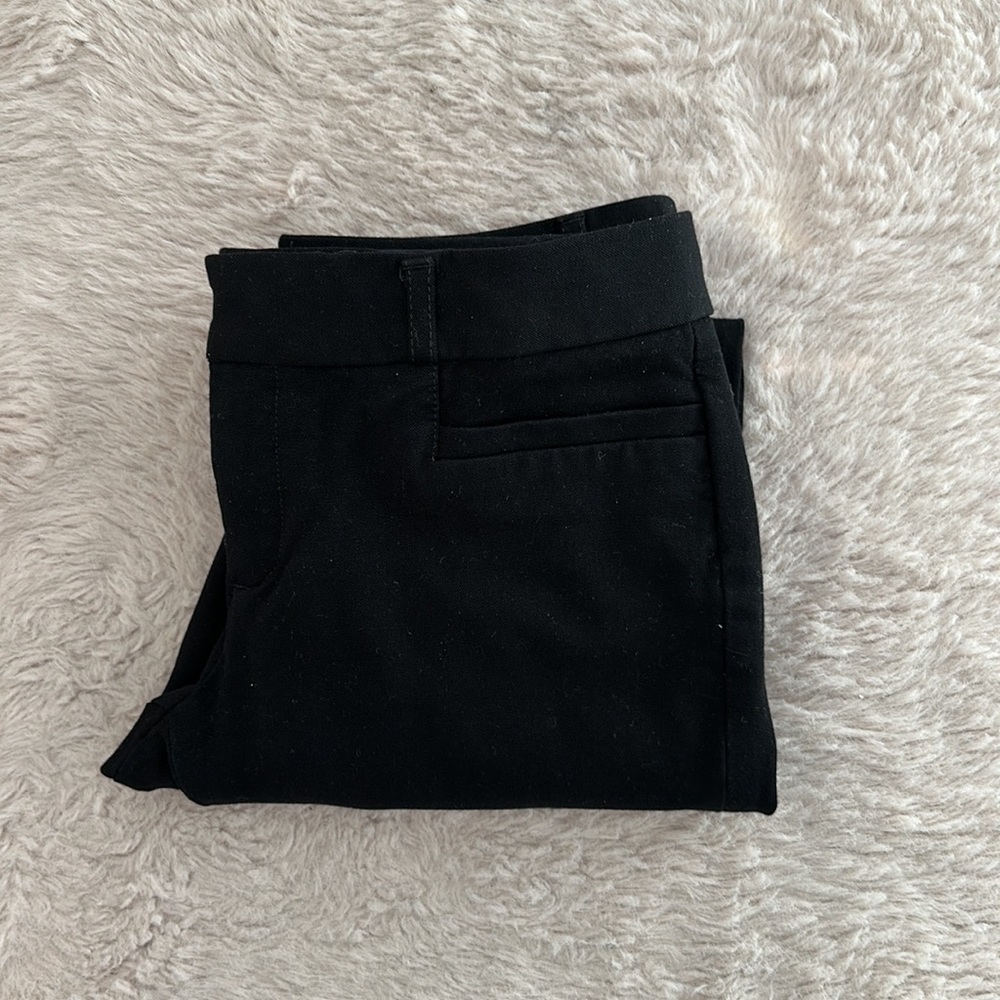 EUC Banana Republic Black Mid Rise Petite Sloan Pants - Picture 7 of 7